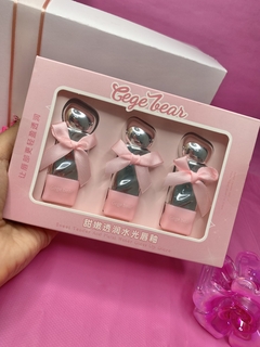 GLOSS X3 GEGE BEAR BRILLO LABIAL 3 tonos