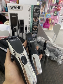 Maquina WAHL EN COMBO KIT X3 con tijeras y peine - comprar online