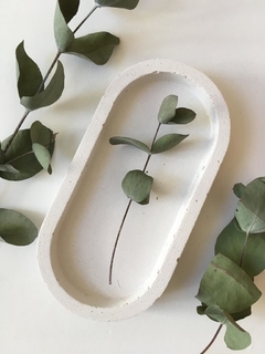 Bandeja Oval Off-White
