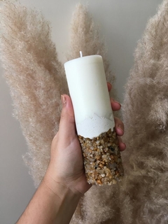 Vela Pedra Natural M+M - comprar online