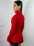 Blusa De Frio Feminina Trico Cacharrel Gola Alta Rolê Manga Longa Tricot Canelado na internet