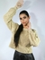 Blusa Feminina Tricot Manga Longa Cropped Tricô Ombro Caido Sueter Moda Blogueira Inverno Trico Agasalho na internet