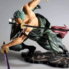 Estátua PVC Action Figure Collection one Piece Anime Figure Roronoa Zoro Anime - loja online