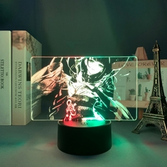 Lâmpada colorida Genshin Impact Raiden Shogun para decoração de quarto Genshin Impact Baal Luz LED de dois tons - comprar online
