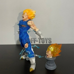 Anime Dragon Ball Z GK Vegeta Figura Autodestruição Majin Vegeta Estatueta 27CM PVC - comprar online