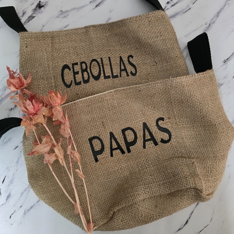 | Set de Cestos Cebolla & Papa | - comprar online