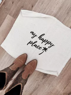 | Paño de Limpieza Piso | Happy Place | en internet