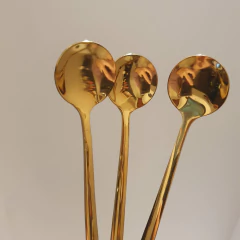 Cuchara Acero GOLD x 6 - comprar online