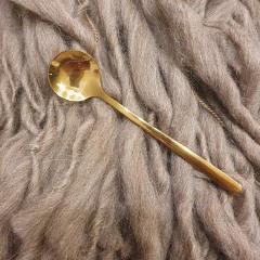 Cuchara Acero GOLD x 6 - MUCA | Tienda de Espacios