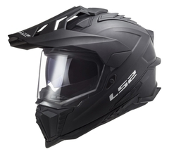 Casco Cross City Ls2 Explorer Solid Negro Mate