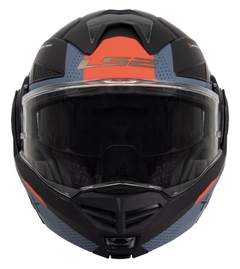 Casco Para Motocicleta Ls2 Advant X Oblivion Negro Azul en internet