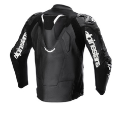 Chamarra alpinestars Atem v5 Leather Jacket - Black/White - comprar en línea