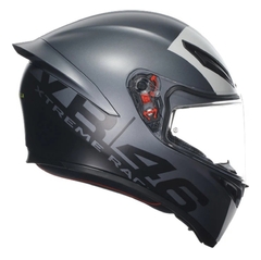 Casco AGV k1 limit 46 gris Ece 2206 - tienda en línea