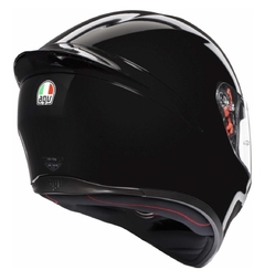 Casco AGV K1 negro brillante