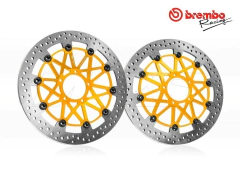 PAREJA DE DISCOS DE FRENO BREMBO 320 SUPERSPORT YAMAHA YZF R6 2017-2023