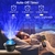 Projetor LED estrela galáxia céu estrelado luz noturna alto-falante Bluetooth