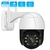 1080P PTZ Wifi Câmera IP Outdoor 4X Digital Zoom AI Human Detect Câmera Wirele