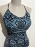 Vestido Longo Estampado - Azul na internet