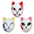 Anime Demon Slayer LED Mask Cosplay Sabito Kamado Makomo Máscaras fofas Hallowe na internet