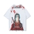 Camiseta de desenho animado japonês com estampa de camiseta streetwear Harajuku - loja online