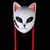 Imagem do Anime Demon Slayer LED Mask Cosplay Sabito Kamado Makomo Máscaras fofas Hallowe