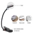 Luz de livro recarregável Mini 7 LED Luz de leitura de 3 níveis, branco quente - loja online