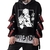 Anime Gojo Satoru Sweatshirt Ribbons Letter Print Hoodies Printed Hoodies Sweats na internet