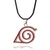 Anime Konoha Colar Akatsuki Red Cloud Pingente Uzumaki Anime Acessórios Cha - Elias Loja