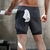 2022 Camo Running Shorts Masculino 2 em 1 Shorts esportivos de secagem rápida p - comprar online