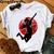 Japonês Anime Haikyuu T-Shirt Engraçado Masculino Karasuno Fly High Graphic St - loja online