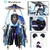 Genshin Impact Scaramouche Wanderer Cosplay Traje Halloween Balladeer Kunikuzush - loja online