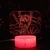 7 cores naruto led night light brinquedos anime akatsuki uchiha itachi sasuke co - comprar online
