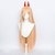 Anime Chainsaw Man Makima Power Cosplay Peruca Longa Laranja Rosa Resistente ao - comprar online
