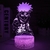 7 cores naruto led night light brinquedos anime akatsuki uchiha itachi sasuke co - loja online