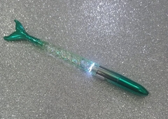 Caneta Colorida Sereia - MG Papelaria e Presentes