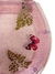 Tampa Do Convencional Colonial Glitter Rosa na internet