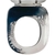 Tampa Do Vaso Paris Bicolor Preto e Branco - comprar online