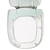 Tampa Do Vaso Sabatine Diagonal Verde Claro - comprar online