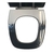 Tampa Do Assento Fit Bicolor Preto C/ Branco - comprar online