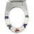 Tampa do Vaso Victoria Multi Borboleta AB Cz Claro - comprar online