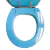 Tampa Do Vaso Convencional Azul Bebe - comprar online