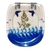 Tampa Do Vaso Paris Fundo Azul