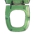 Tampa Do Assento Fit Verde Esmeralda - comprar online