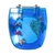 Tampa Do Assento Fit Colonial Azul Translucido
