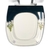 Tampa Do Assento Fit Colonial Preto - comprar online