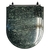 Tampa Do Vaso Calypso Liso Verde Marmore