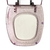 Tampa Do Assento Fit Glitter Rosa - comprar online