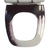 Tampa Do Assento Fit Bicolor Vinho C/ Branco - comprar online