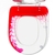 Tampa Do Vaso Luna Diagonal Vermelho - comprar online