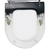 Tampa Do Vaso Calypso Colonial Incolor Preto - comprar online